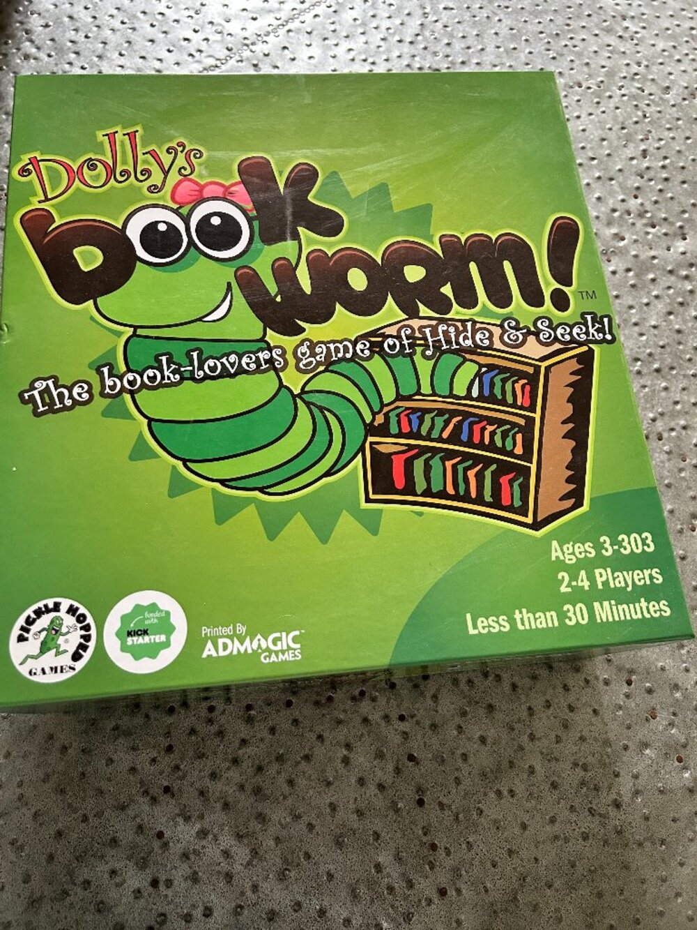 Dolly’s Bookworm! Board Game